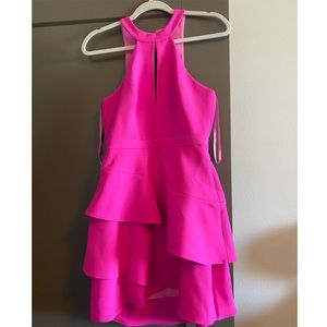 VIBRANT PINK BCBG DRESS (BRAND NEW WITH TAGS)
